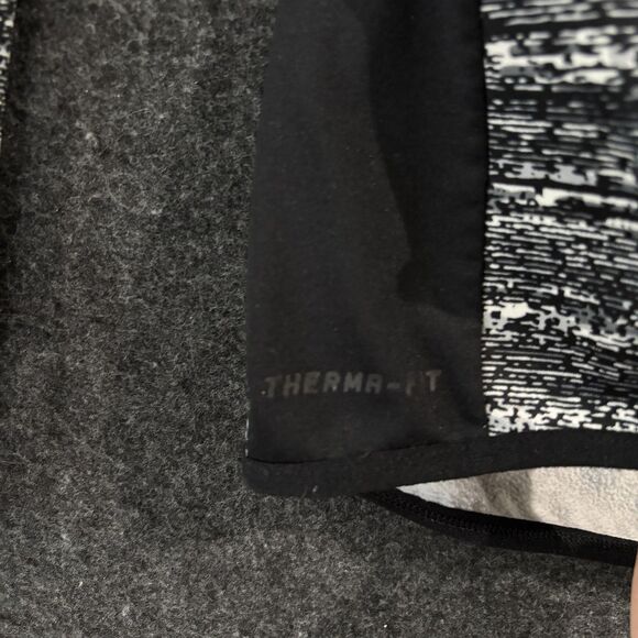 Nike All Time Tech Static Jacket Women's Small Black Gray Therma-FIT Hooded - Picture 3 of 10